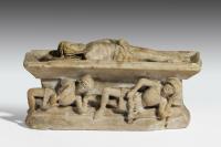 Alabaster Group of Christ’s Tomb - England, Nottingham, 15th Century
