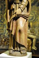 Medieval Oak Sculpture of St John. Netherlands. Circa 1470