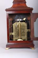 George III period mahogany bell-top bracket clock by McCabe