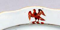 Chinese Export Armorial Porcelain Dish, Arms of Pole, Circa 1745.