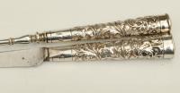 Silver Travelling Knife and Fork Set, Dutch, Circa 1760