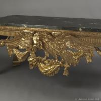 A George II Style Giltwood Console Table