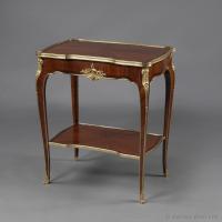 A Louis XV Style Salon Table by Mercier Frères