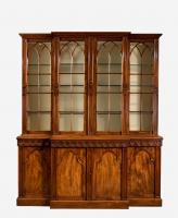 19th Century Bookcase in the Gothic Style
