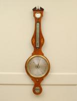 Regency Mahogany Wheel Barometer, English, Circa 1820