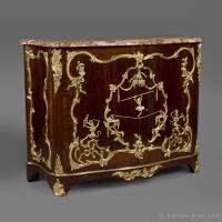 A Fine Louis XV Side-Cabinet Attributed to François Linke