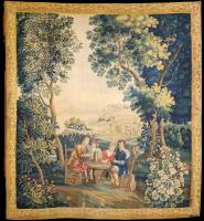 French Lille Tapestry ‘ The Card Players ‘ 
