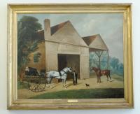 Bell Hall Stables and Harper, English, Circa 1818