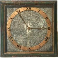 Art Deco shagreen clock