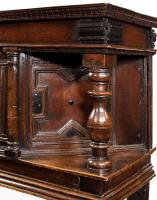 17th Century Oak Court Cupboard