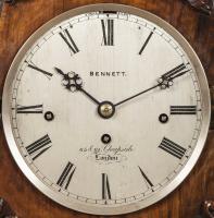 A Fine Quarter Chiming Bracket Clock By John Bennett of Cheapside, London