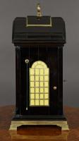 George III Ebonised Bracket Clock by Jabez Smith, London
