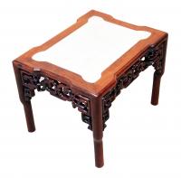 Antique 19th Century Oriental Hardwood Coffee Table