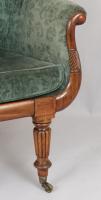 William IV period tall-backed easy-chair