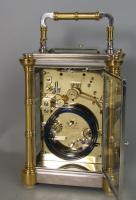 Drocourt, Paris: A most interesting and rare grande-sonnerie carriage clock with unusual features
