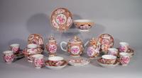 Chinese Export Porcelain Tea Service, Circa 1750-65