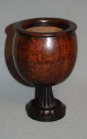 Coconut Treen Spill Vase, 19th Century