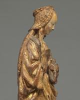 Saint Margaret   Walnut, with original polychrome and gilding  Flemish, Mechelen, c. 1510 – 1520
