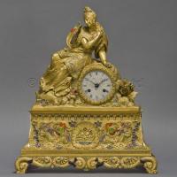 A Very Rare and Important Chinoiserie Style Figural Clock