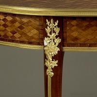 A Parquetry Inlaid Centre Table Attributed to François Linke