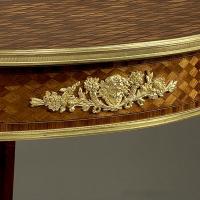 A Parquetry Inlaid Centre Table Attributed to François Linke