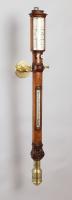 Nineteenth century marine barometer supplied by Gowland & Son, Liverpool