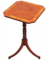 Antique Late Regency Walnut And Elm Wine Table