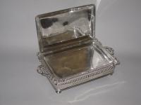 OLD SHEFFIELD PLATE SILVER BACON/CHEESE DISH. CIRCA 1825