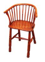 Antique 18th Century Yew Childs High Chair