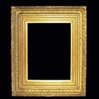 French, 19th century, gilded Barbizon frame