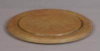 S/3195 Antique Treen Early 20th Century Sycamore Bread Board
