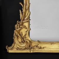 Fine Carved Giltwood Mirror