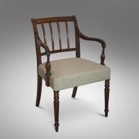 Pair of Regency armchairs