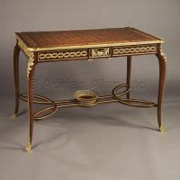 A Louis XVI Style Mahogany Centre Table Attributed to François Linke ©AdrianAlanLtd