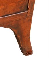 Small Mahogany 18th Century Bow Front Chest Of Drawers