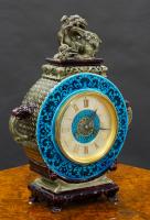 French Ceramic Mantel Clock