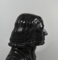 Wedgwood black basalt bust of John Wesley, circa 1830
