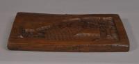 S/3360 Antique Treen 19th Century Ash Gingerbread Mould