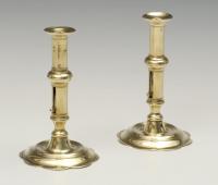 18th Century Side Ejector Candlesticks