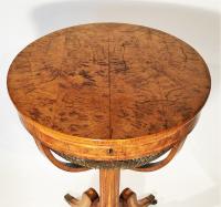 Early 19th century Pollard Oak Work Table