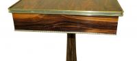 Calamander Wood Regency Period Oblong Antique Lamp Table
