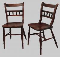 Set of Six Trafalgar Backed Oxfordshire Windsor Chairs