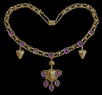 JOHN PAUL COOPER (1869-1933) 'The Grapevine' Arts & Crafts Necklace