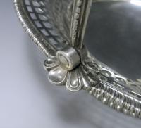 A George III Antique Silver Cake Basket