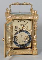 Drocourt Empire Style Carriage Clock backplate