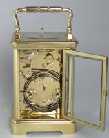 L’Epée Moonphase Carriage Clock with Tourbillon Escapement backplate