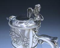 John Figg Victorian silver claret jug 1858