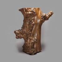 Japanese Burr Wood Stand