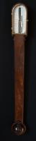 Benjamin Martin - London. 18th Century mahogany Stick Barometer, c. 1770