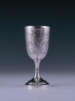William Hutton Victorian  Silver Goblet